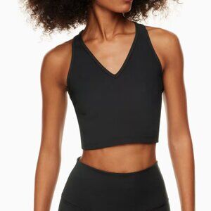 ARITZIA TnaSLICK™ Rib Sync Tank Black